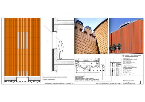 Study of a Terracotta facade system for RDB