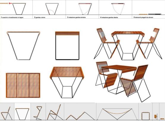 Project of Yacht furniture